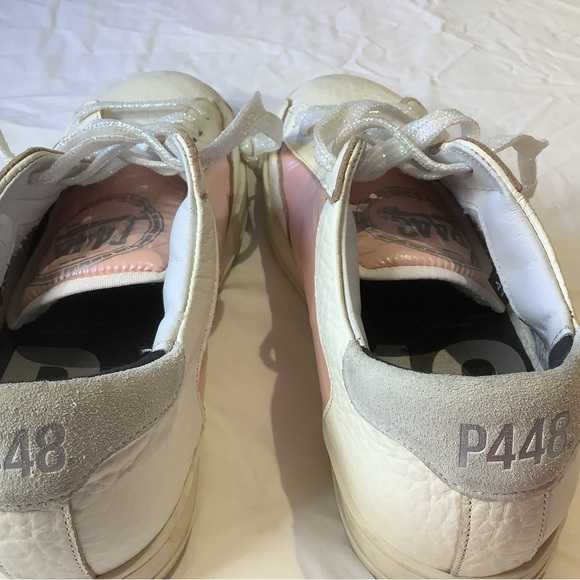 P448 Mix Media sneaker. Worn once. - Picture 7 of 8